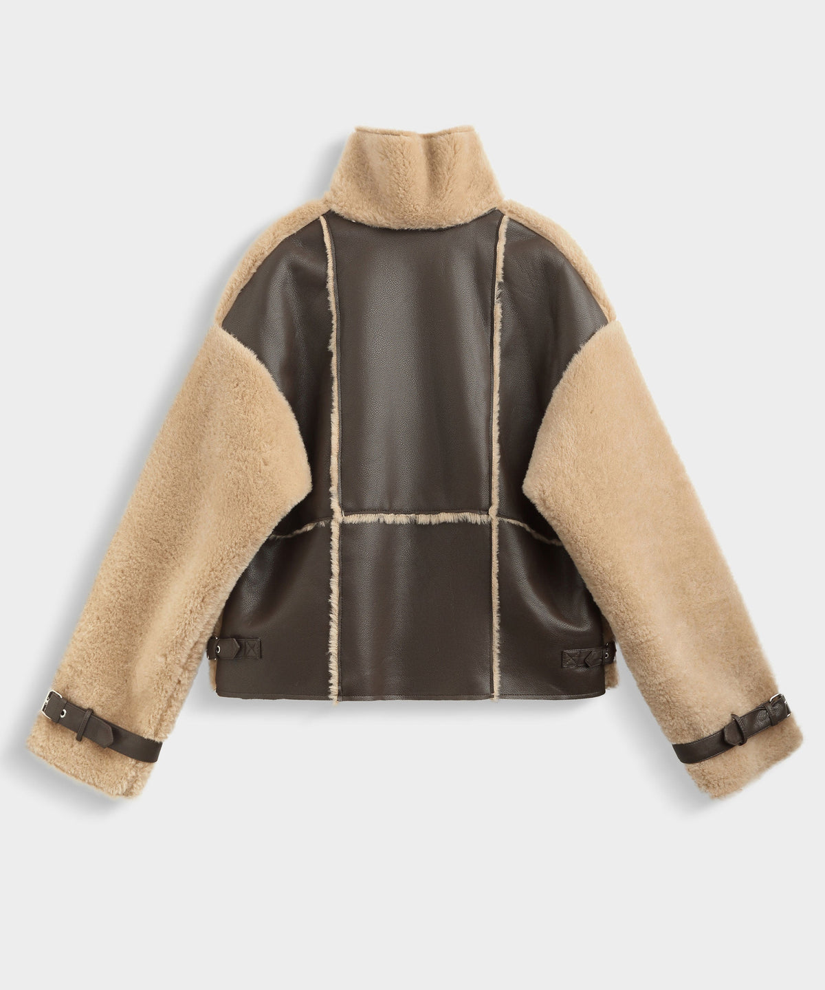 Jacke Ella in Camel - kurz, mit Reißverschluss und Pattentaschen, Farbe: Camel, Ansicht 17